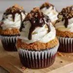 Nutella Cheesecake Cupcakes Recipe