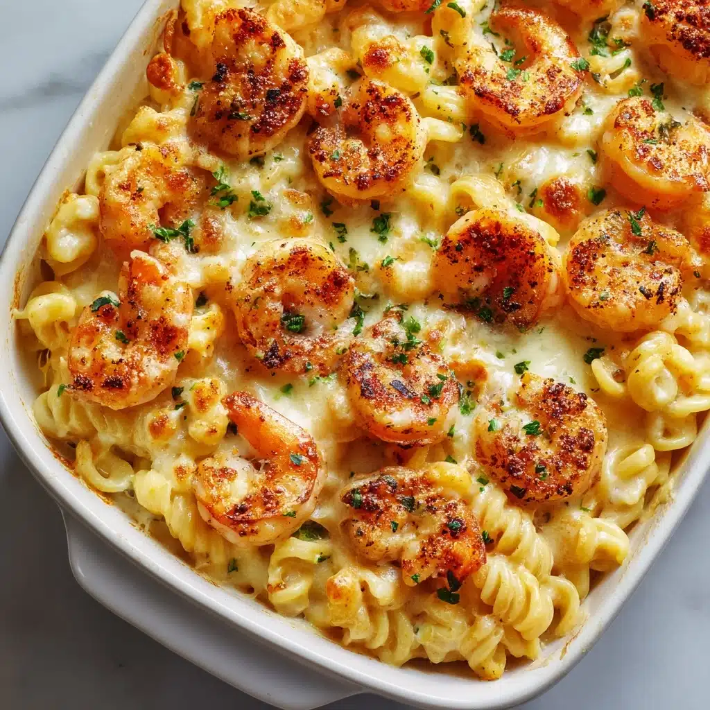 Shrimp Scampi Pasta Bake Recipe