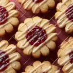 Raspberry Almond Shortbread Cookies Recipe
