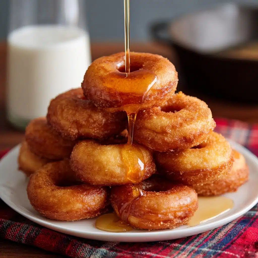 Canned Biscuit Glazed Doughnuts Recipe