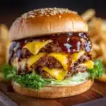 Teriyaki Parmesan Burgers Recipe