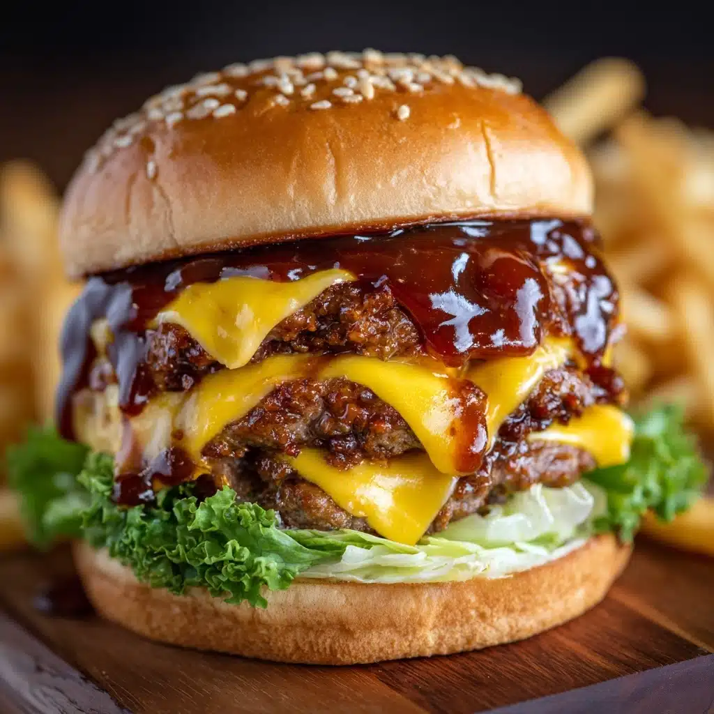 Teriyaki Parmesan Burgers Recipe