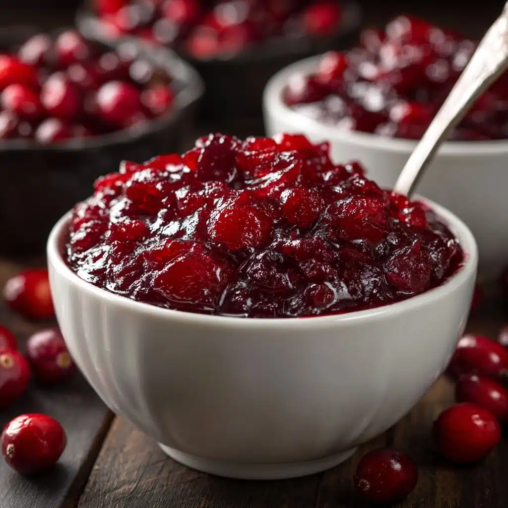 Easy Cranberry Sauce Recipe