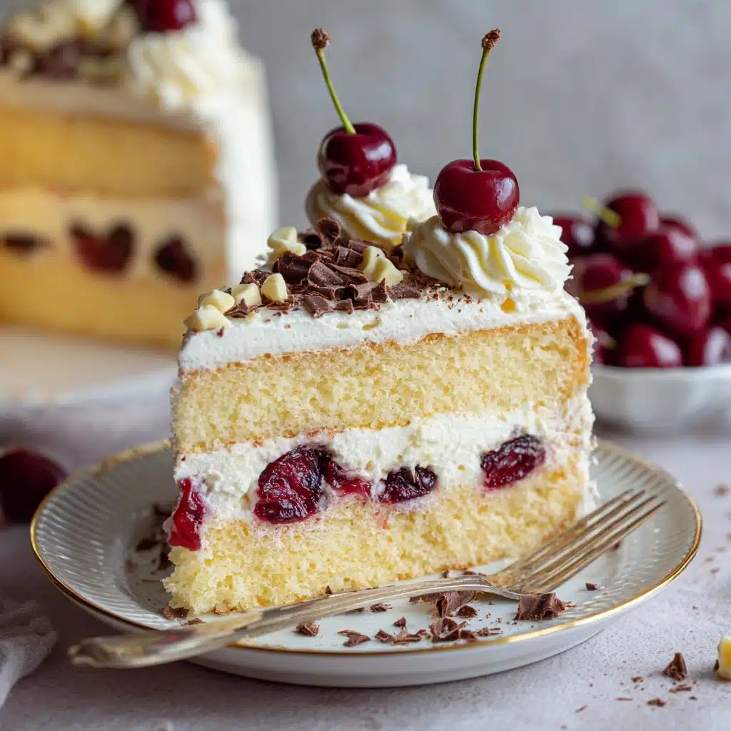 White Forest Cake Recipe