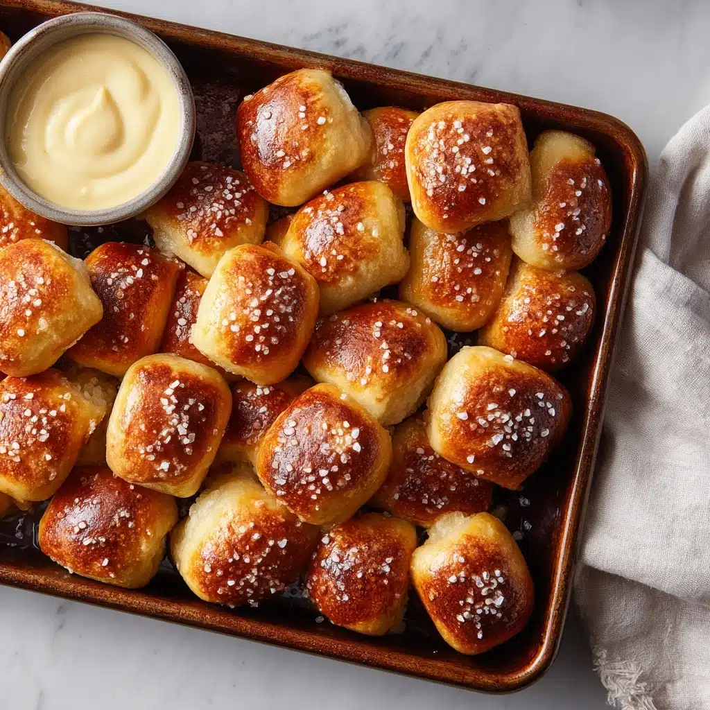 Two Ingredient Dough Pretzel Bites Recipe - Recipe Image