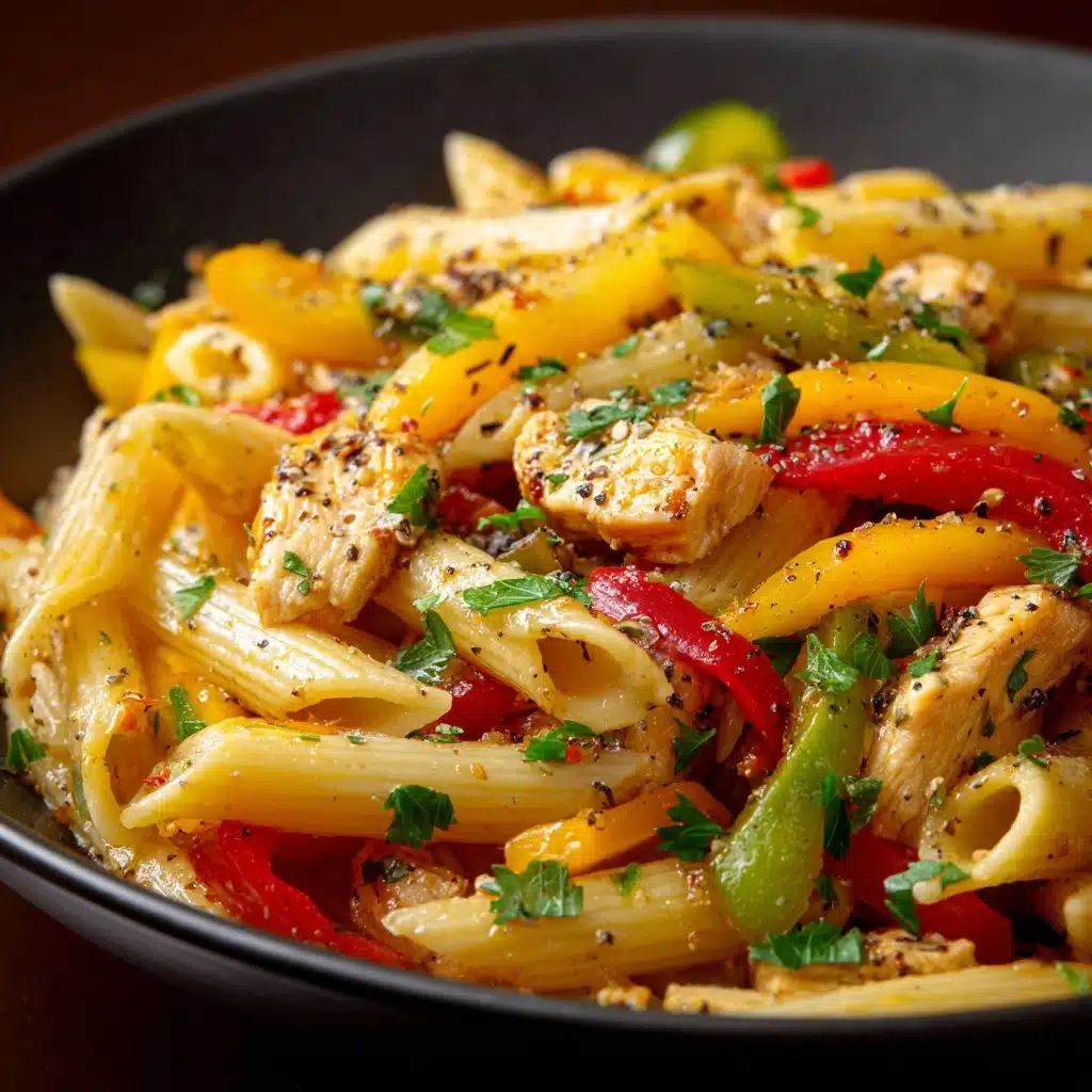 Creamy Rasta Pasta Recipe - Recipe Image