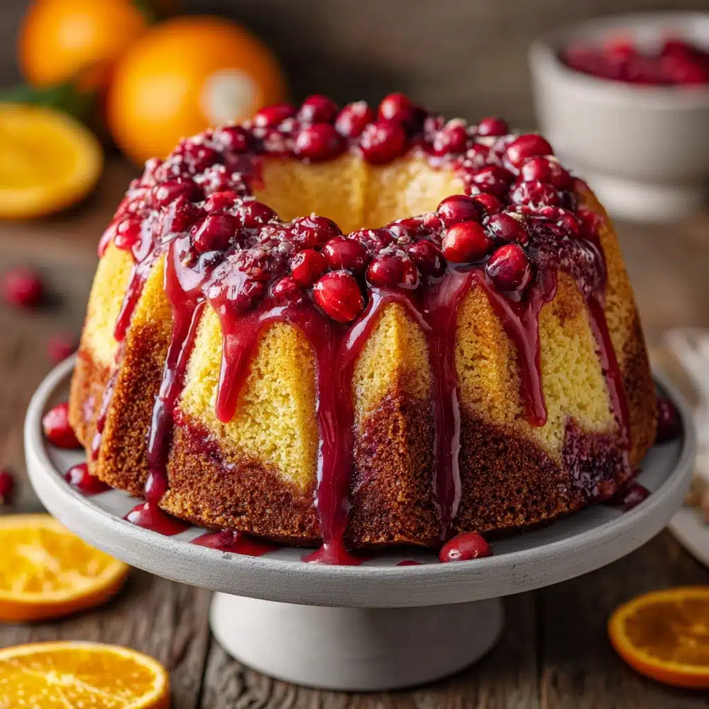 Cranberry Orange Bundt Cake Recipe