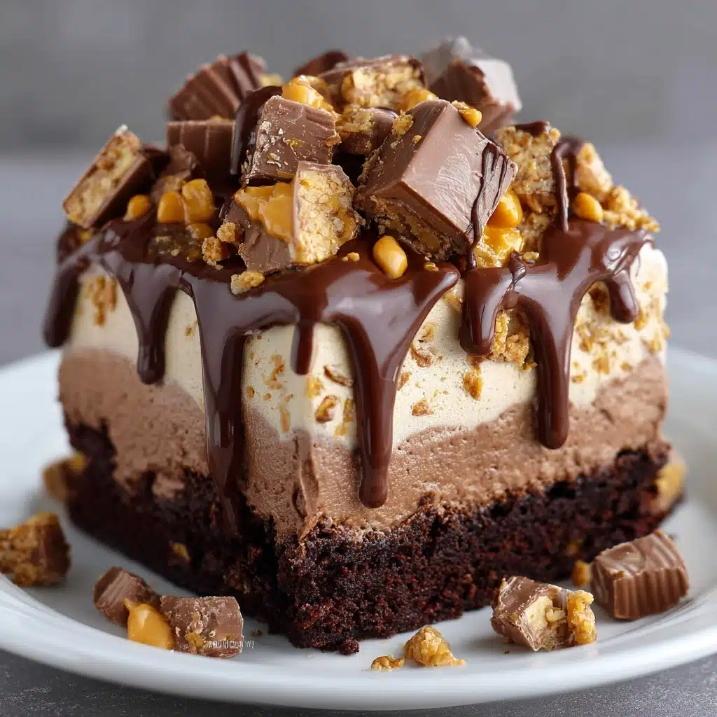 Snickers Poke Cake Recipe