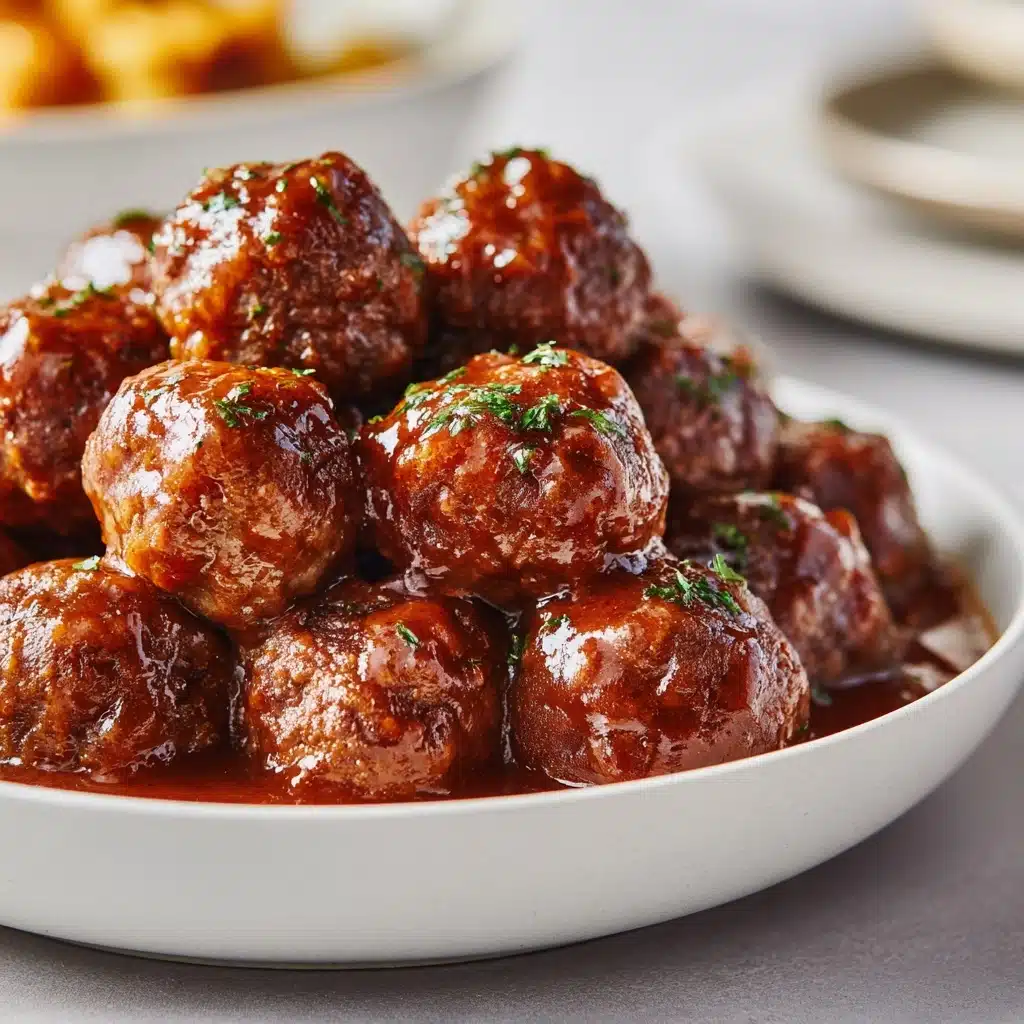 Easy Sweet and Sour Meatballs Recipe - Recipe Image