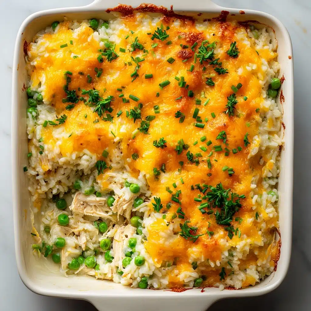 Cheesy Chicken and Rice Casserole Recipe