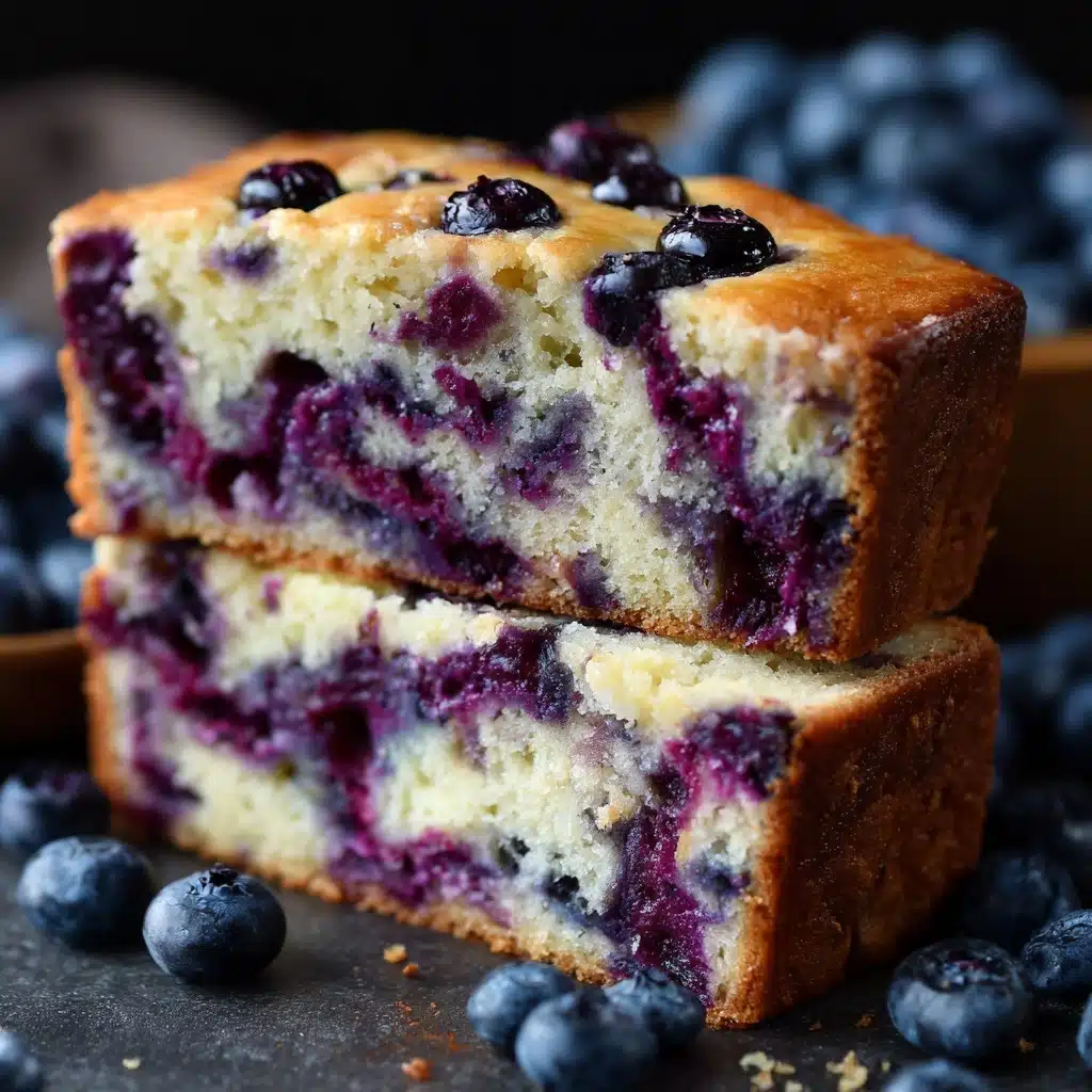 Blueberry Cream Cheese Bread Recipe - Recipe Image