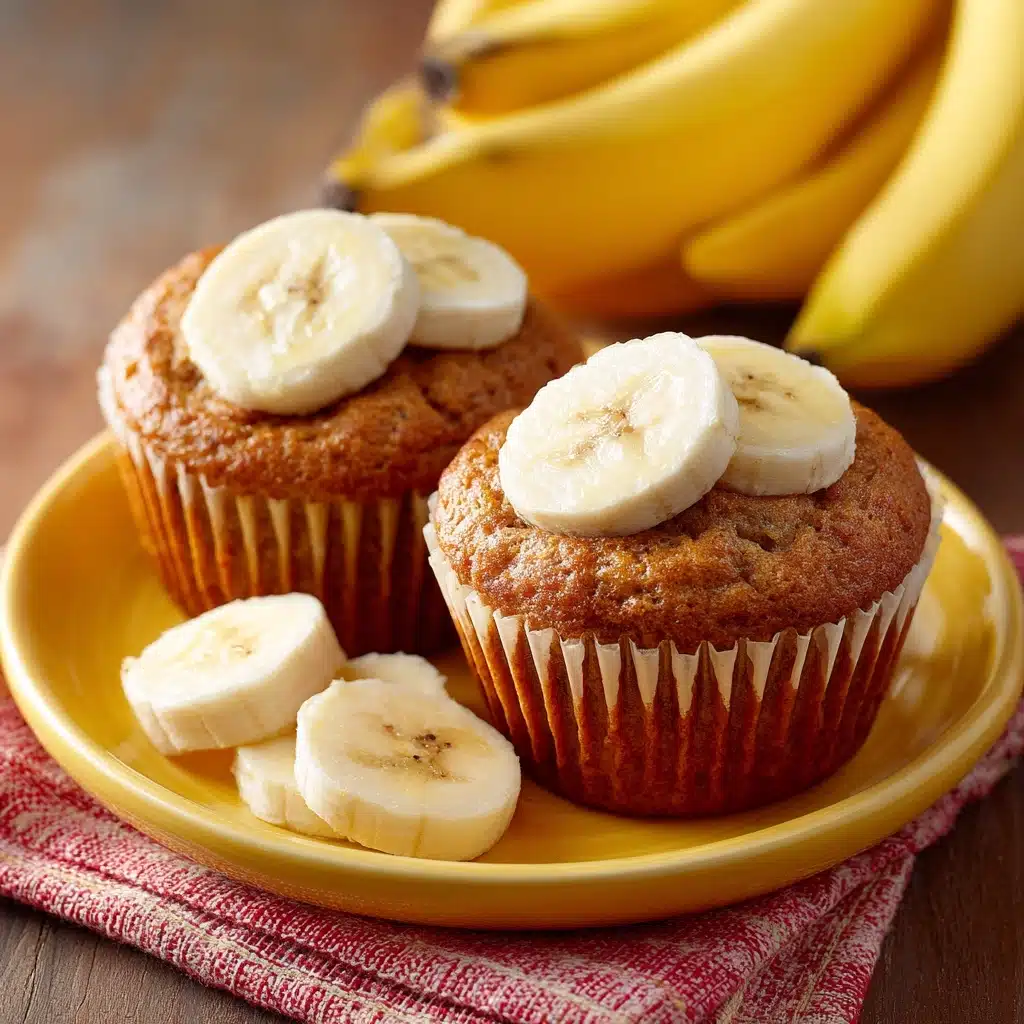 Brown Sugar Banana Muffins Recipe - Recipe Image