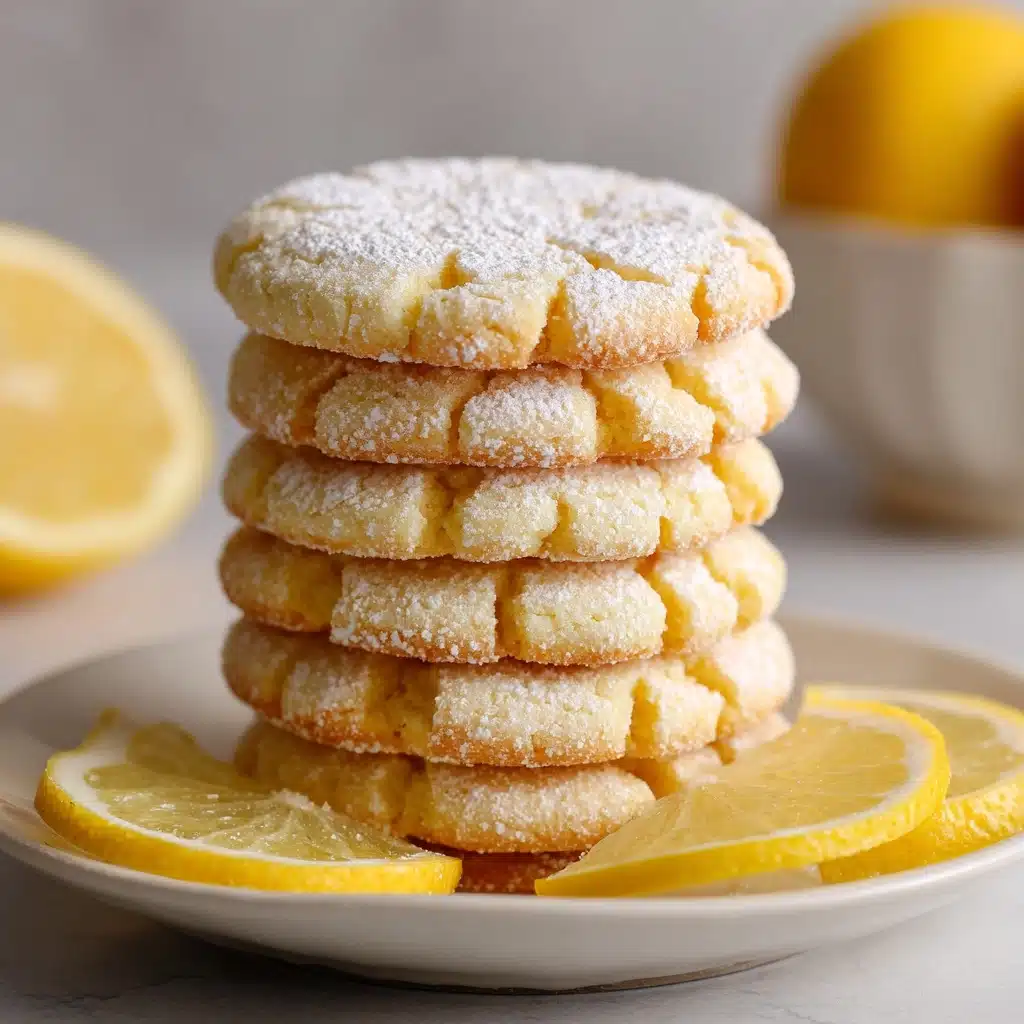Gluten-Free Almond Flour Lemon Cookies Recipe