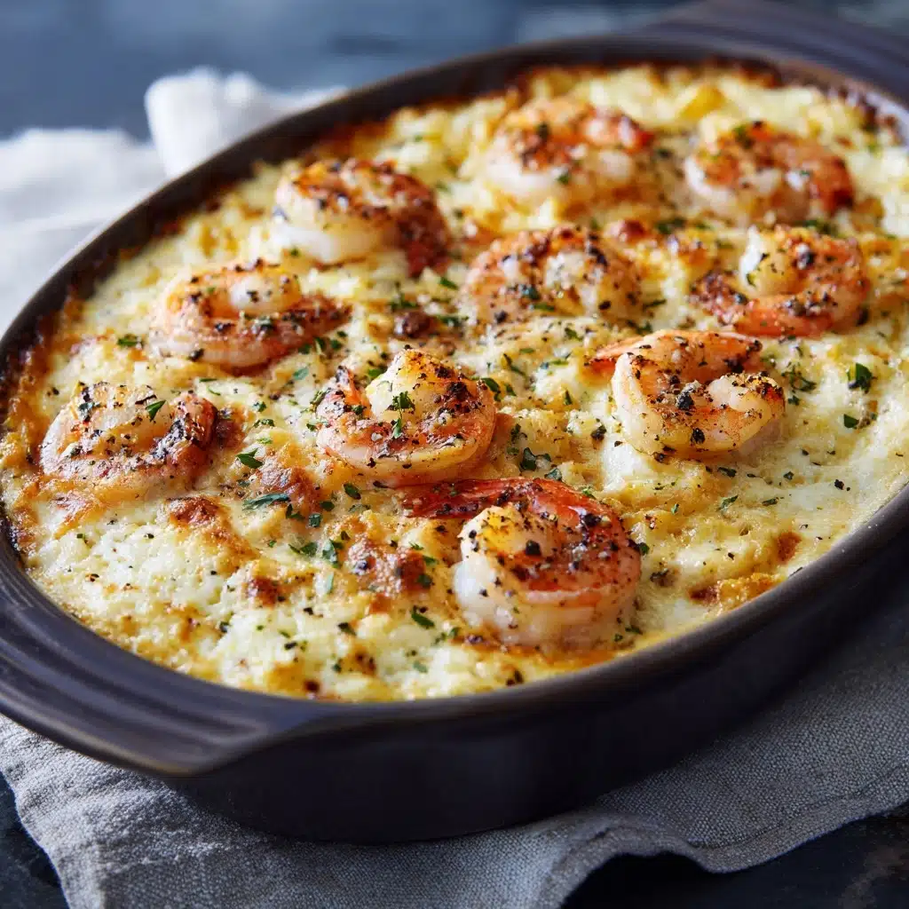 Garlic Shrimp Gratin Recipe - Recipe Image