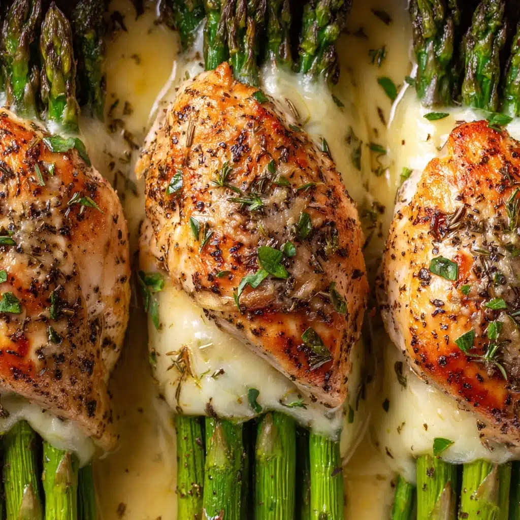 Asparagus Stuffed Chicken Breast Recipe