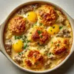 Biscuits and Gravy Breakfast Casserole Recipe