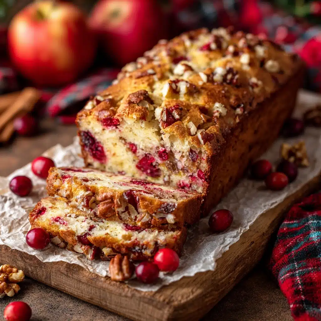 Easy Cranberry Banana Nut Bread Recipe