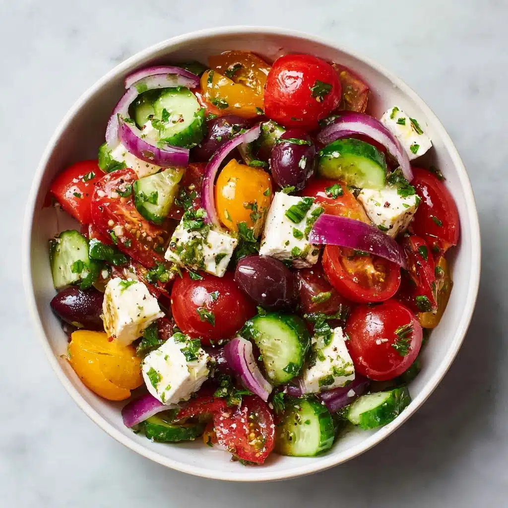 Classic Greek Salad Recipe - Recipe Image