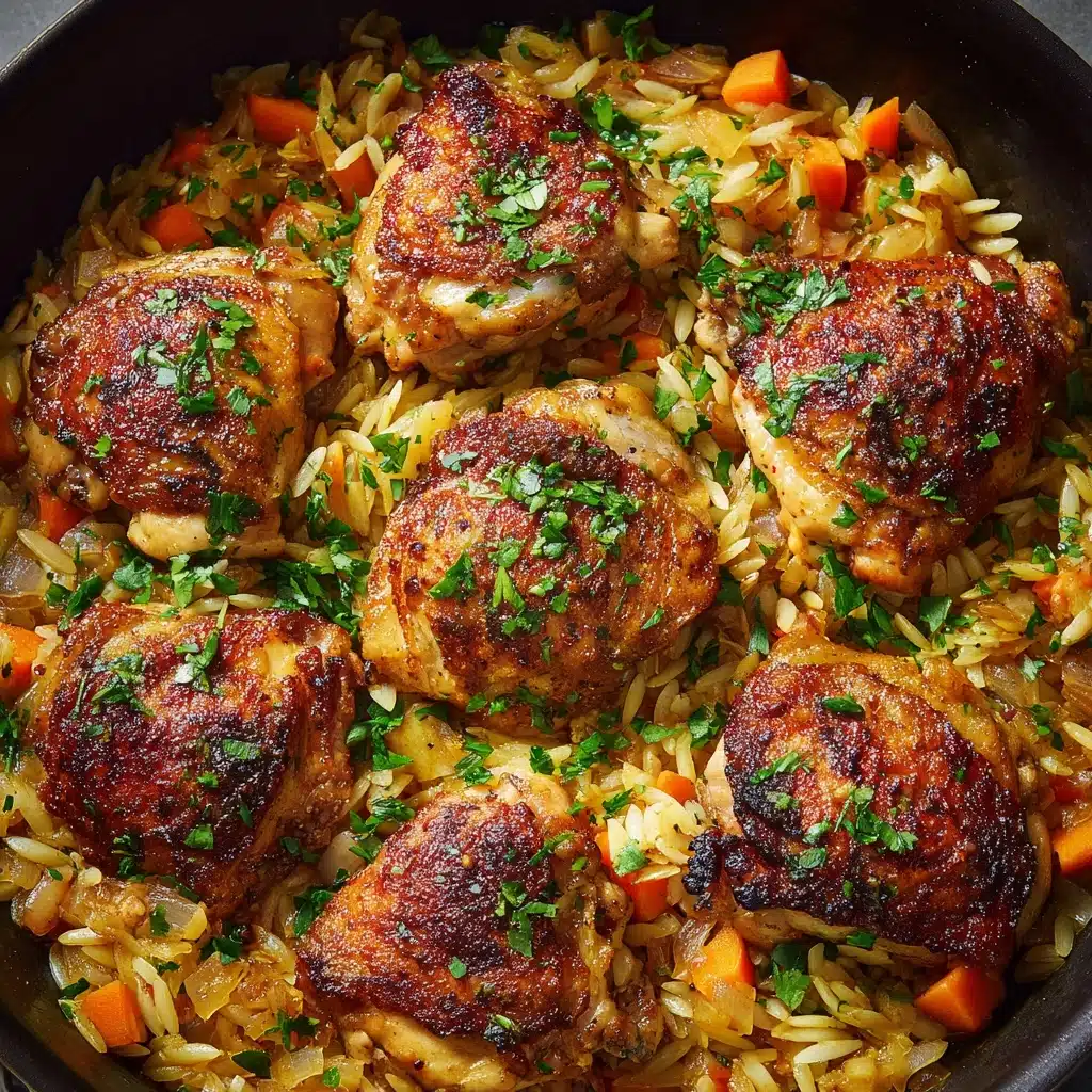One Pot Chicken and Orzo Recipe