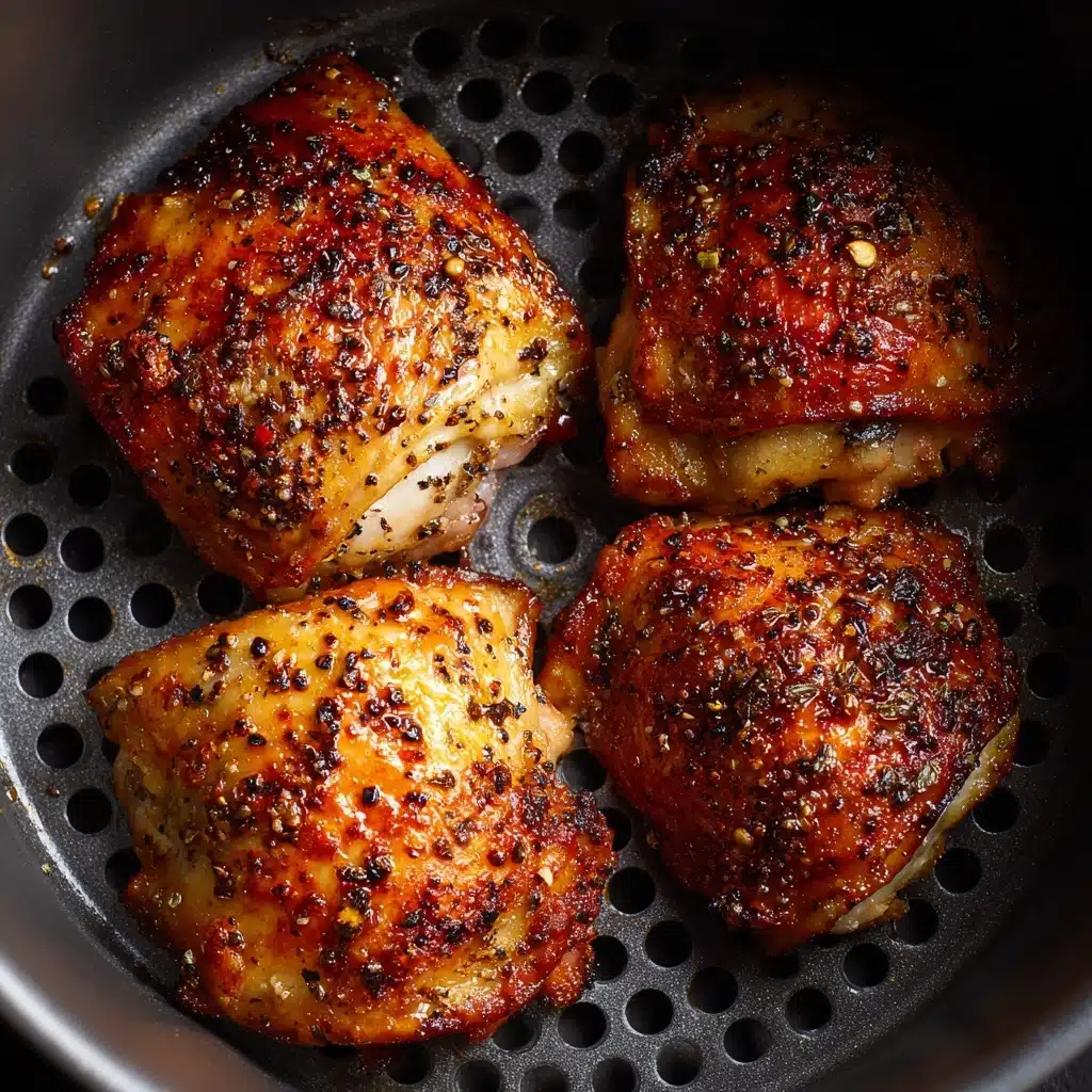 Air Fryer Chicken Thighs Recipe - Recipe Image