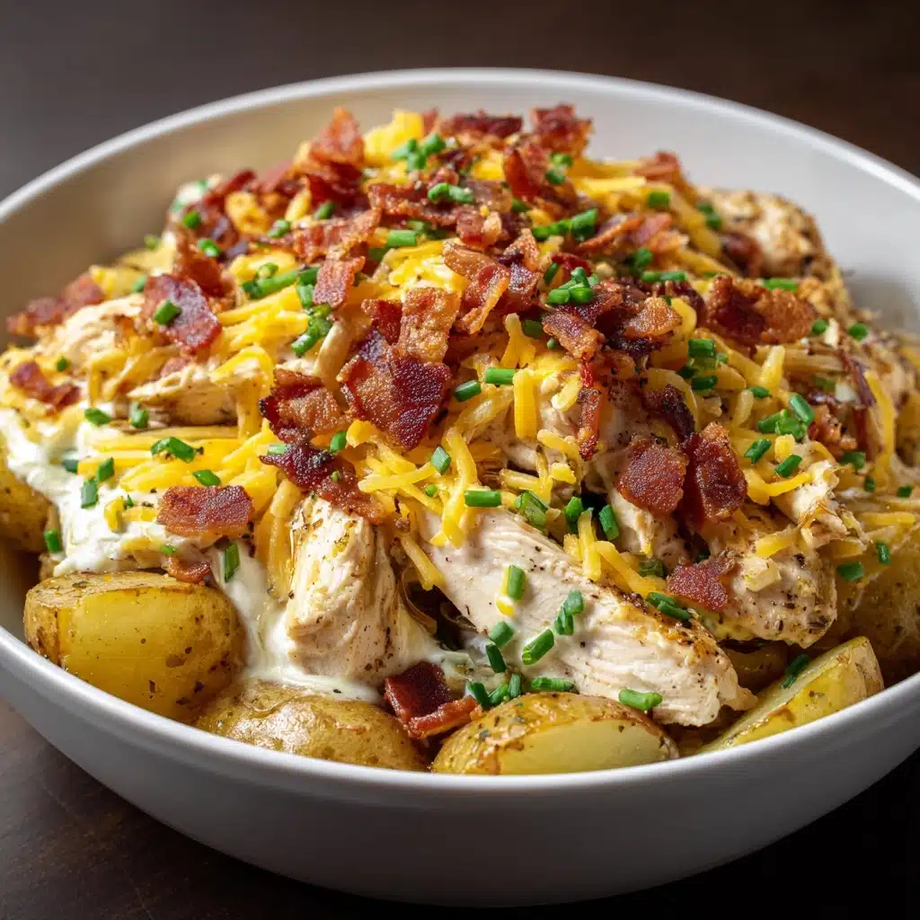 Loaded Potato Ranch Chicken Casserole Recipe
