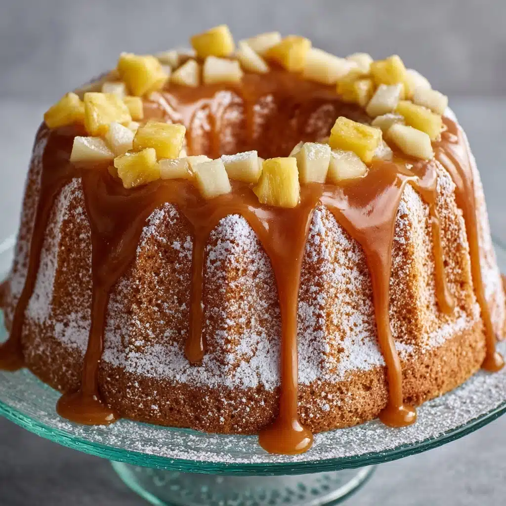 Pineapple Cream Cheese Pound Cake Recipe