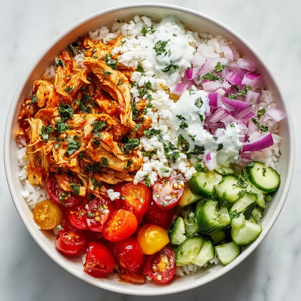 Buffalo Chicken Rice Bowl Recipe