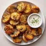 Crispy Fried Mushrooms with Cool Ranch Dip Recipe