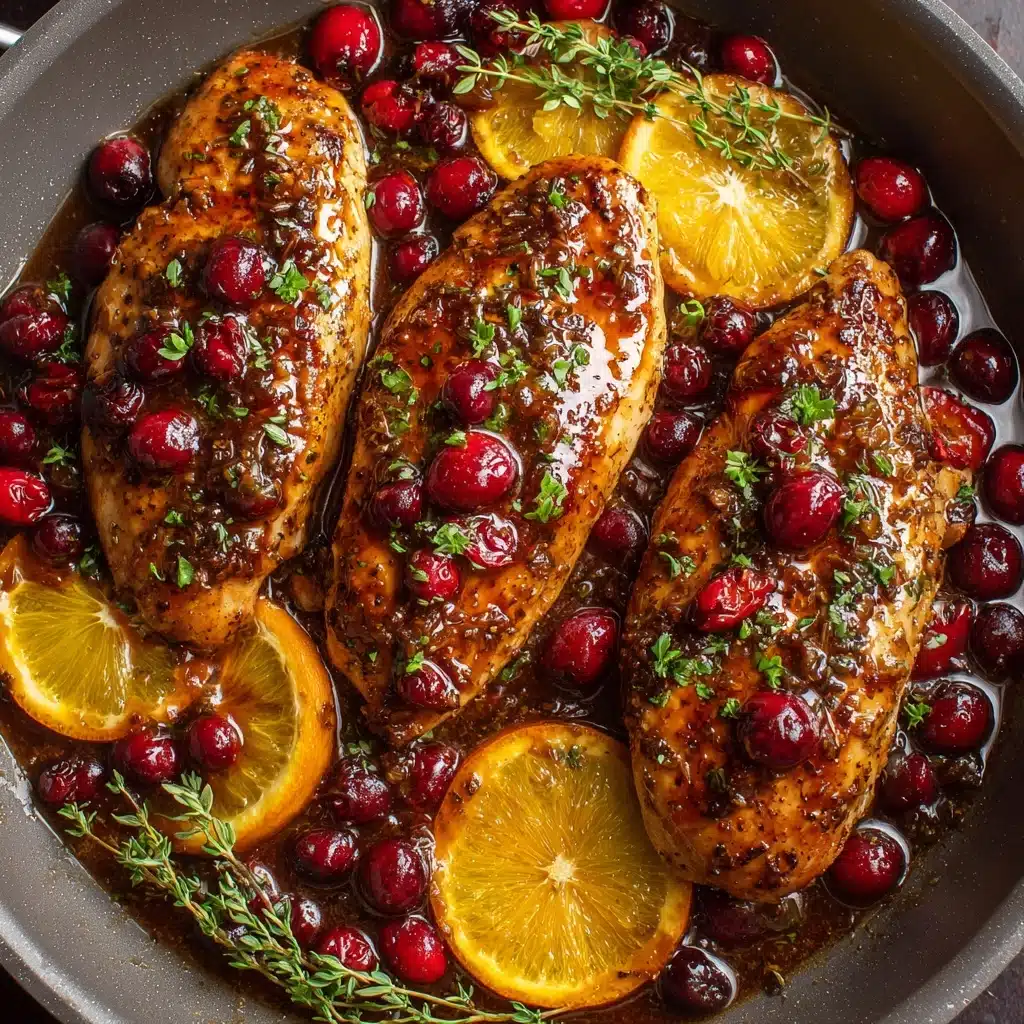 Cranberry Orange Chicken Recipe - Recipe Image