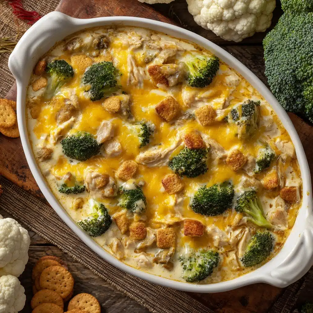 Easy Cheesy Chicken and Broccoli Casserole Recipe