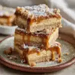 Salted Caramel Gooey Butter Bars Recipe
