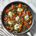 Ground Turkey Sweet Potato Skillet Recipe