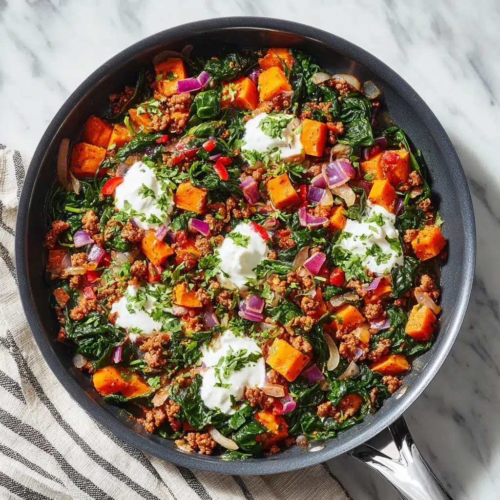 Ground Turkey Sweet Potato Skillet Recipe