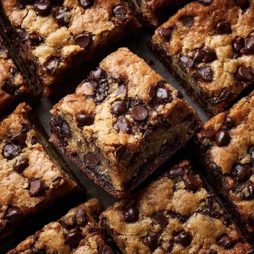 Peanut Butter Chocolate Chip Cookie Bars Recipe - Recipe Image