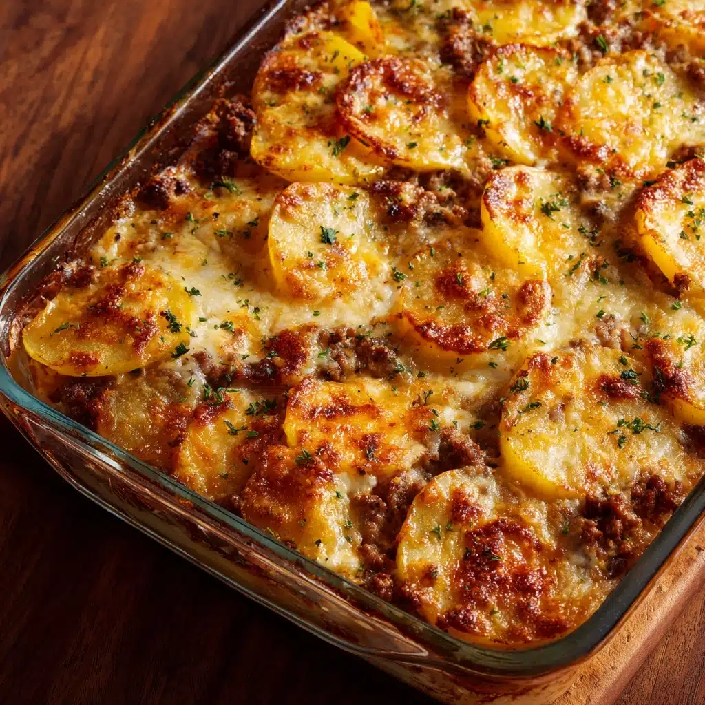 Meat & Potato Casserole Recipe