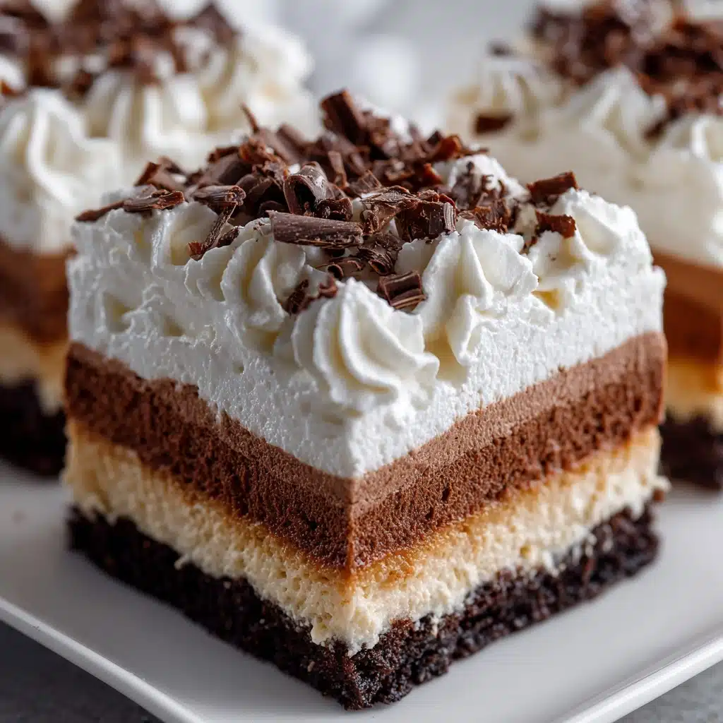 No-Bake Chocolate Mousse Bars Recipe