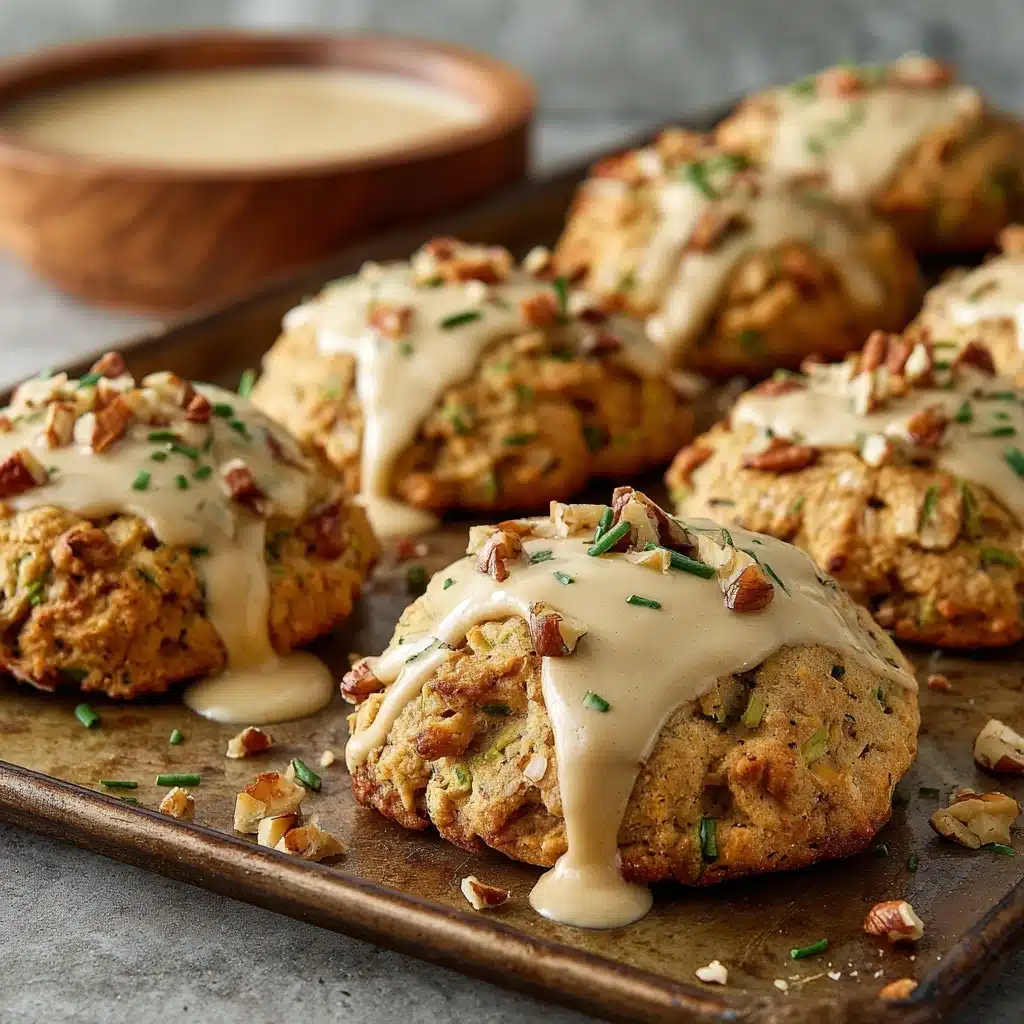 Zucchini Bread Cookies with Brown Butter Glaze Recipe