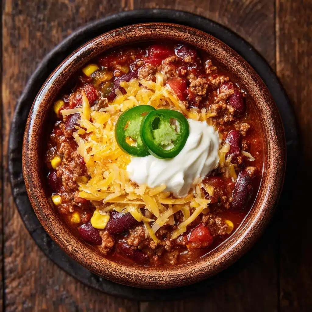 Easy Stovetop Chili Recipe - Recipe Image