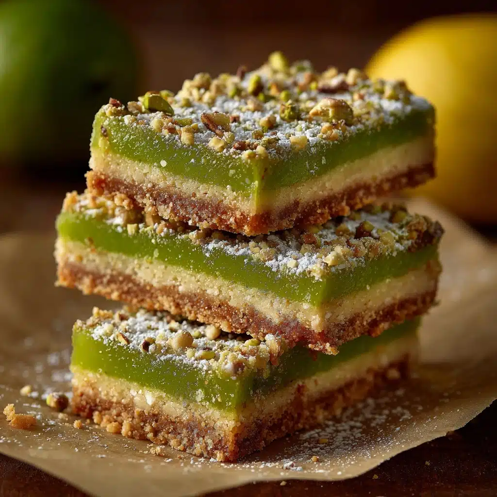 Pistachio Pudding Sugar Cookie Bars Recipe - Recipe Image