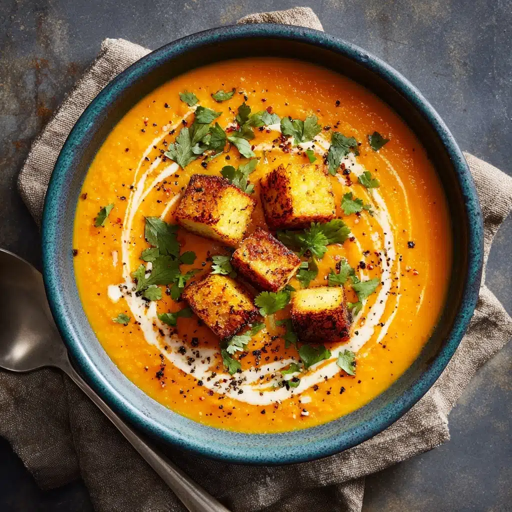 Spicy Butternut Squash and Sweet Potato Soup Recipe