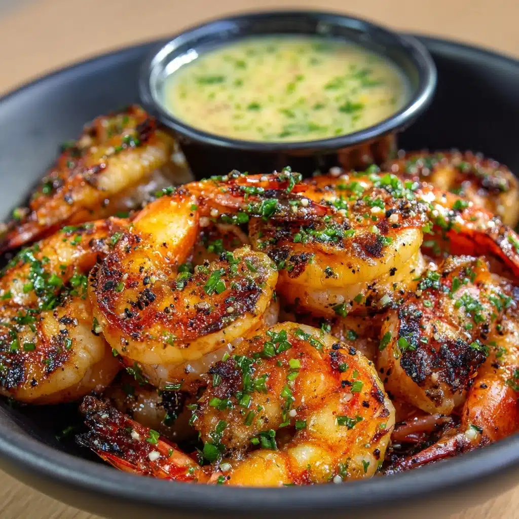 Spicy Garlic Parmesan Grilled Shrimp with Lemon-Herb Aioli Recipe