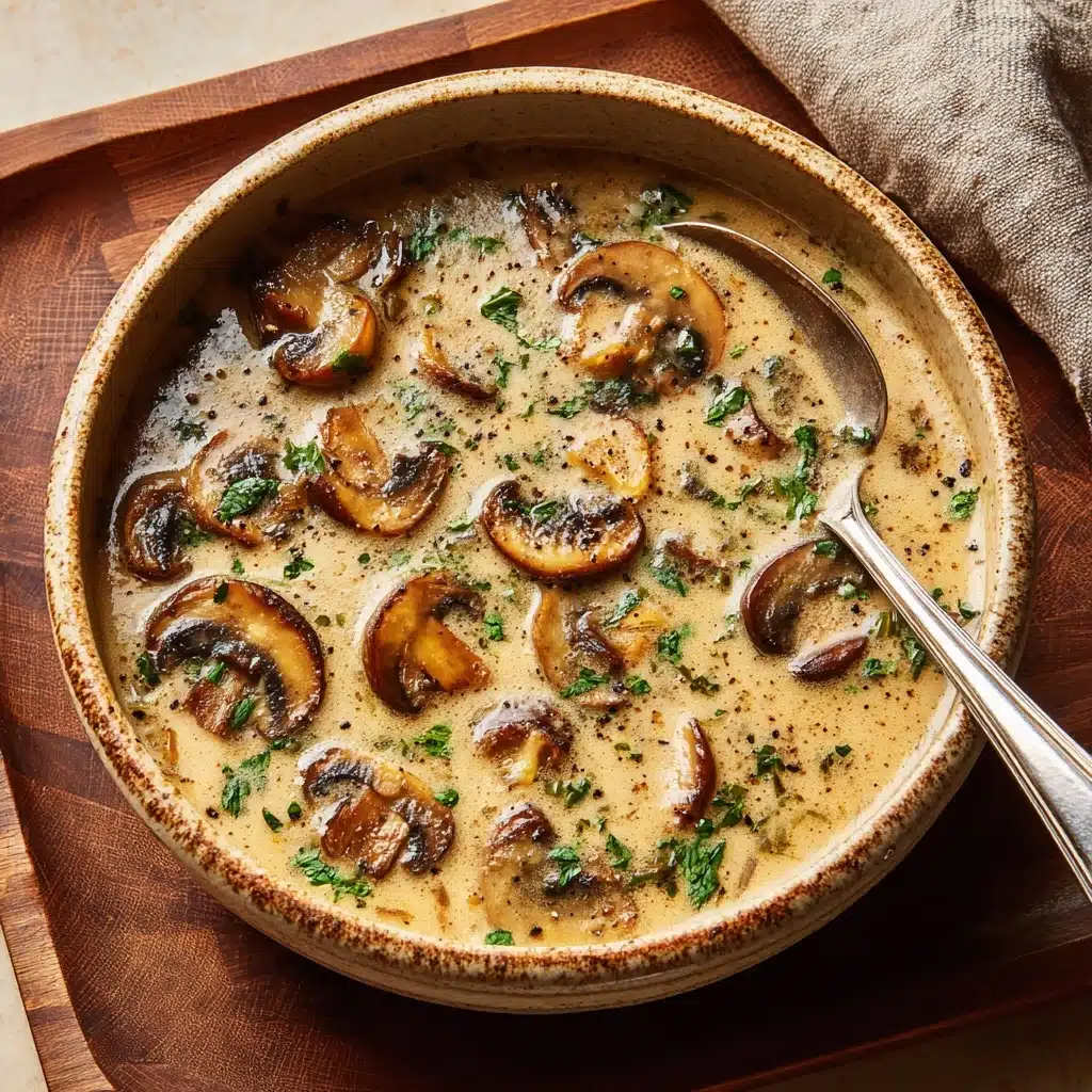 Hungarian Mushroom Soup Recipe