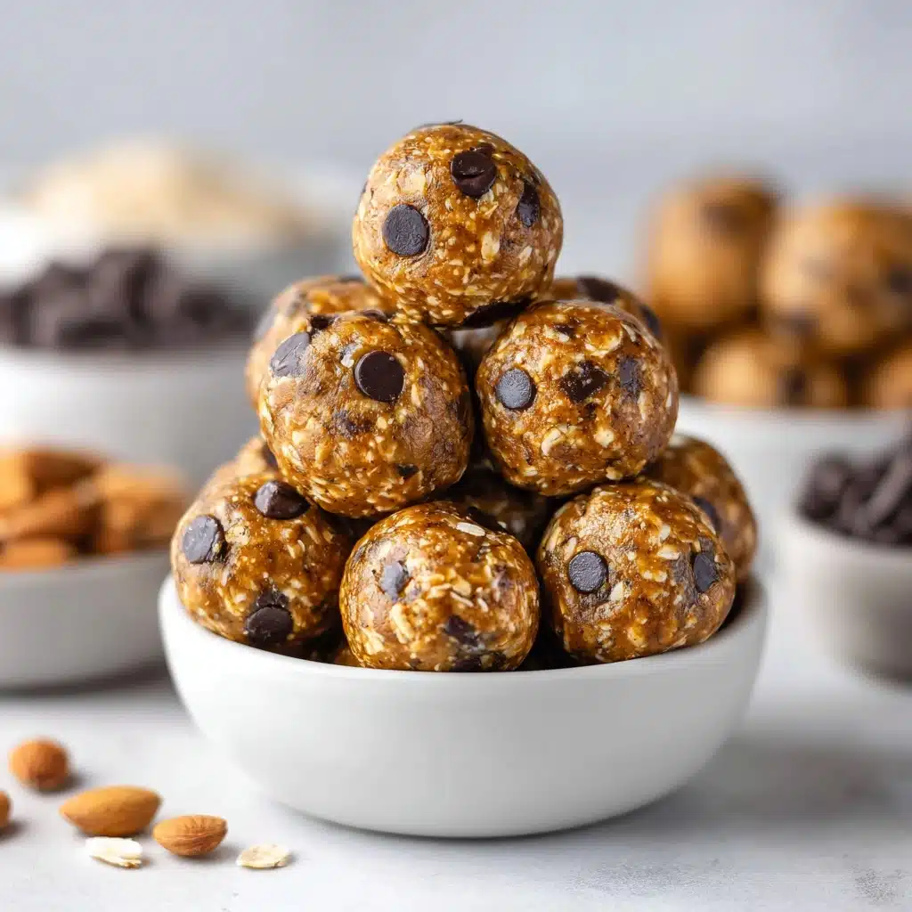 No Bake Chocolate Chip Cookie Balls Recipe - Recipe Image