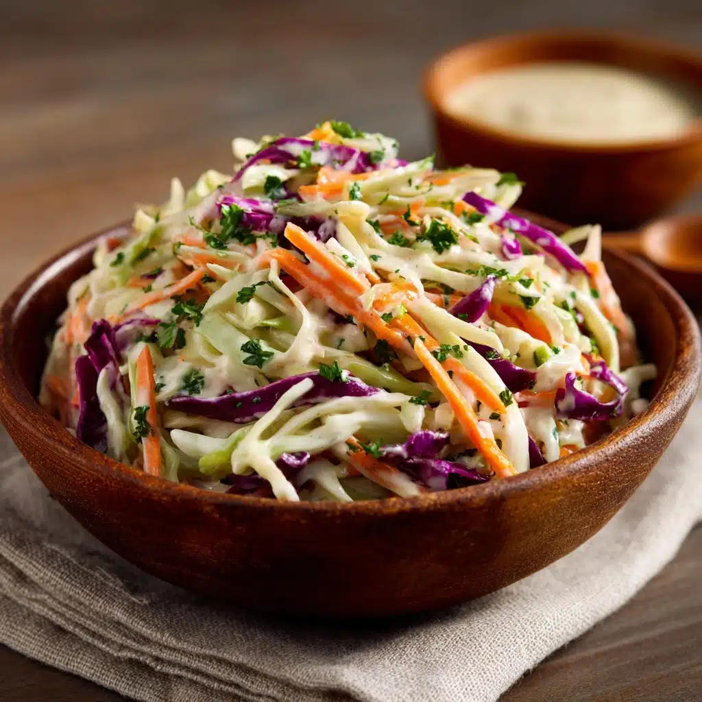 Old-Fashioned Creamy Coleslaw Recipe