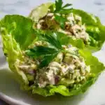 Avocado Chicken Salad Lettuce Wraps Recipe