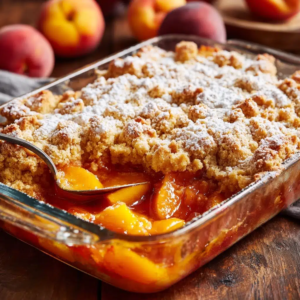 Fresh Peach Cobbler Recipe