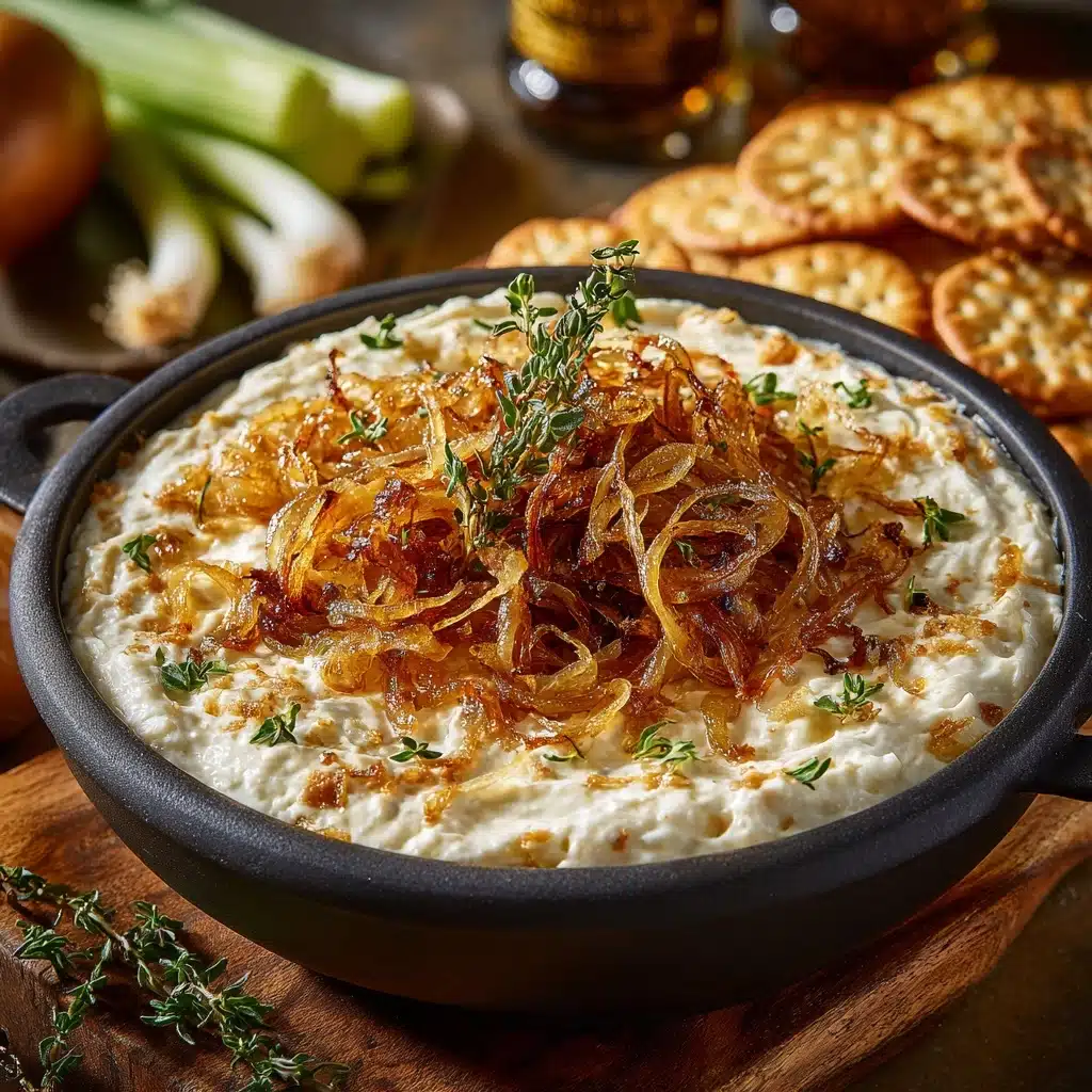 Creamy French Onion Dip Recipe