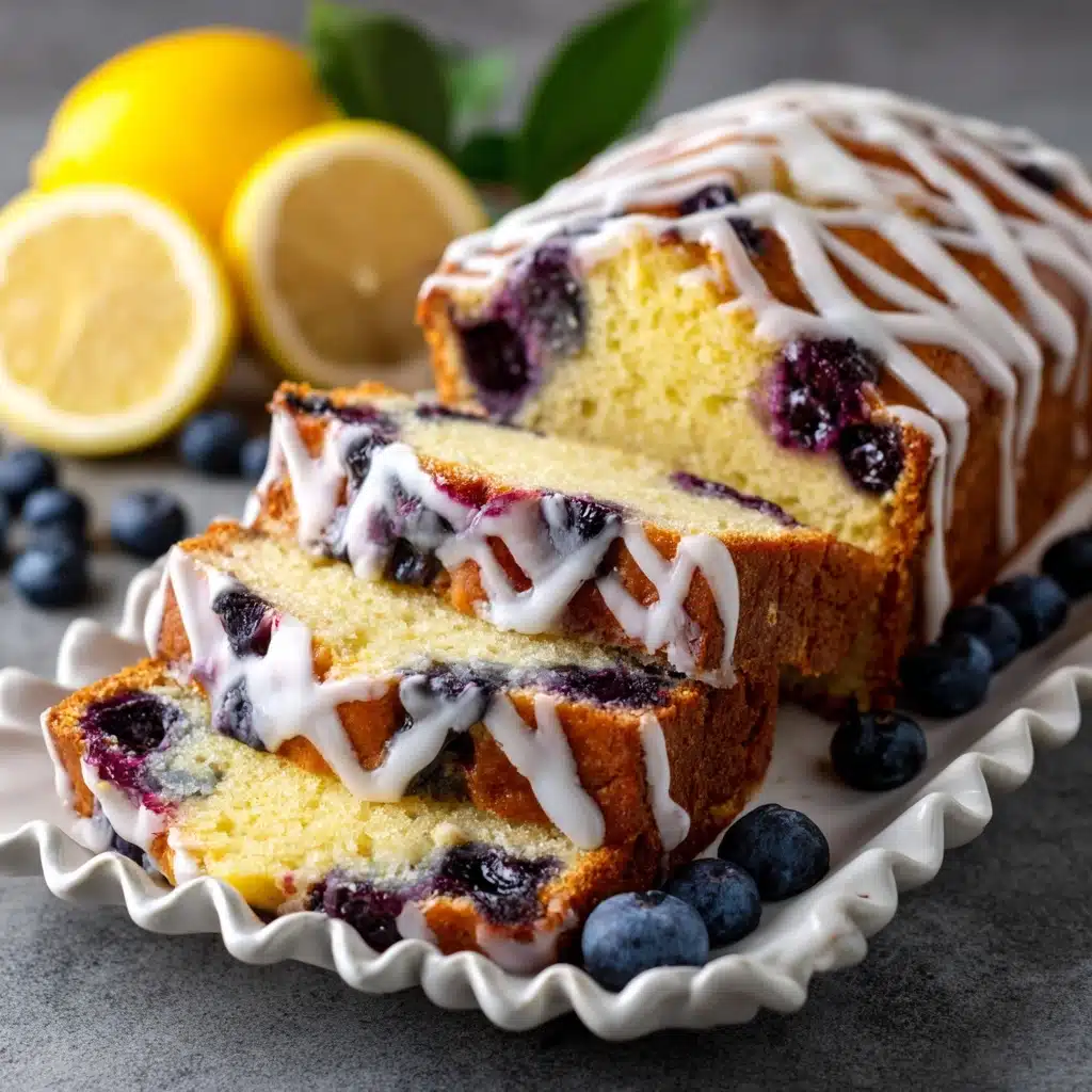 Lemon Blueberry Bread Recipe