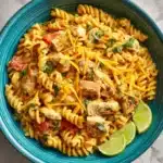 Crock Pot Salsa Ranch Chicken Pasta Recipe