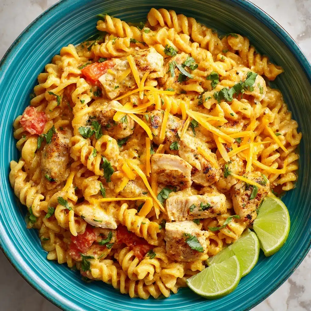 Crock Pot Salsa Ranch Chicken Pasta Recipe